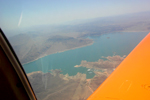 over Lake Mead